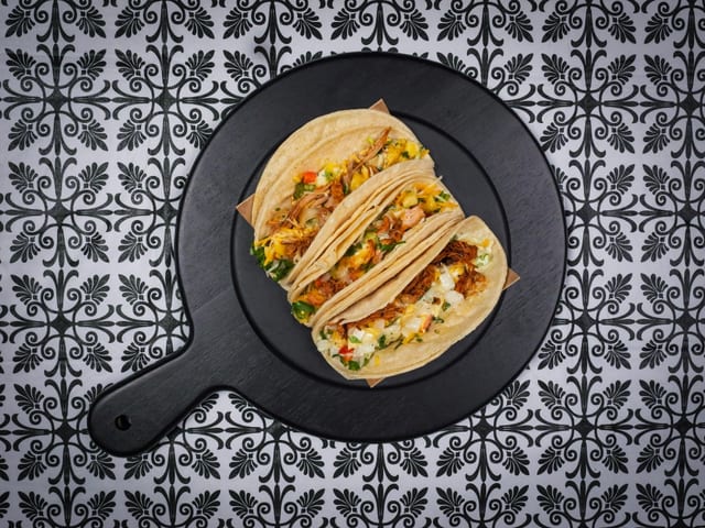 The Chicken Taco Trio